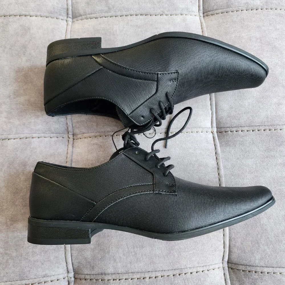 NEW Calvin Klein Men's Benton Leather Oxfords Size 9.5